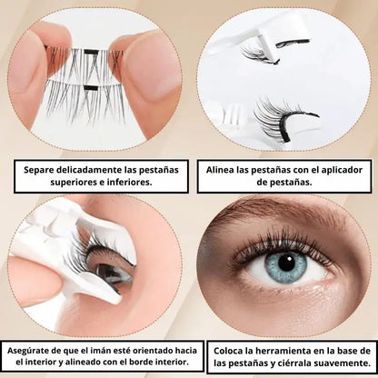 Pestañas Magnéticas™ | ¡Olvídate del pegamento!